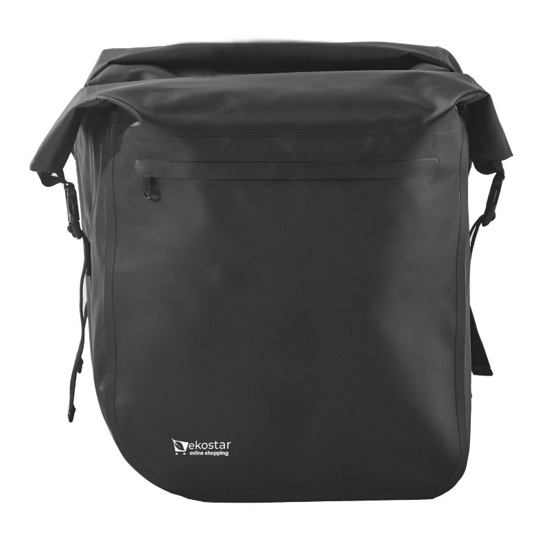 Ekostar® - Dubbele Roltop Fietstas - 100% Waterdicht - 46L - Fietstassen electrische fietsen