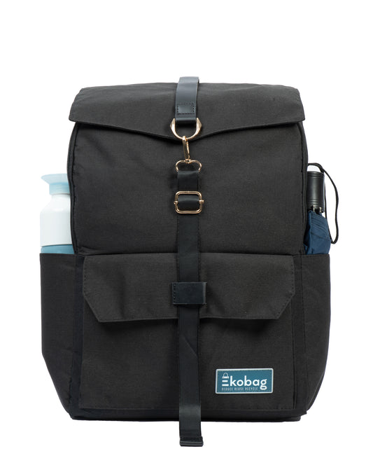 Ekobag 333 - Rugzak - Laptoptas - Schooltas - Duurzaam - Waterafstotend - 19L